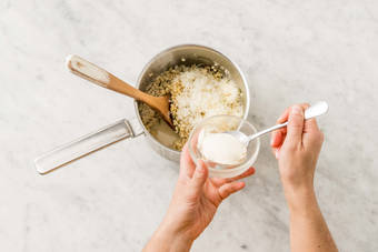 Apprêter le risotto