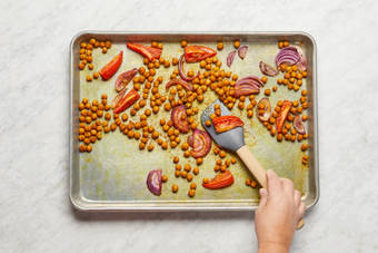 Mix Rice & Toss Veggies