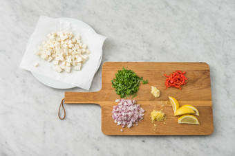 Forbered grøntsager