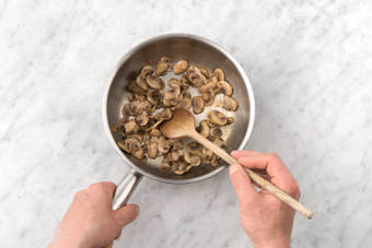 Cook the Mushrooms