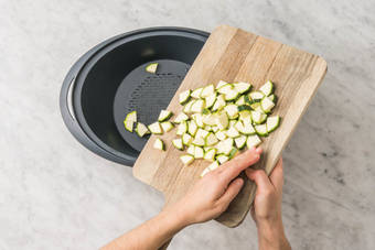 Dampfgaren vorbereiten