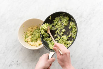 Puffermasse vorbereiten