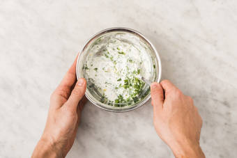 MAKE yogurt SAUCE