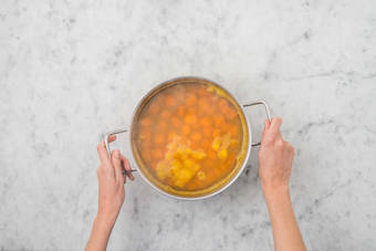 BOIL SWEET POTATOES