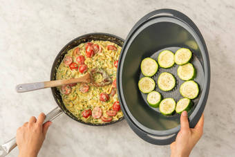 Pfanne fertigstellen