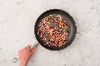 CARAMELIZE ONIONS