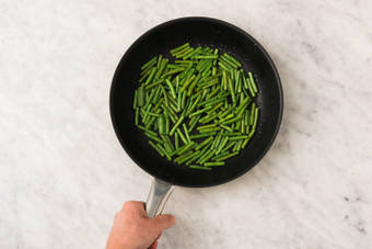 Stir-Fry the Green Beans