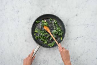 Cook the Spinach