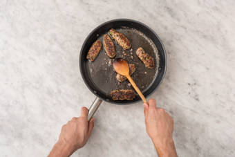 Cook the koftas