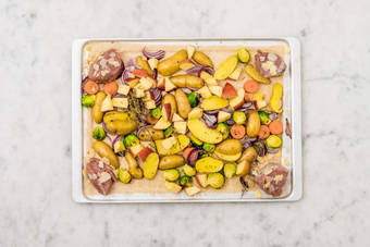 Schweinefilets backen