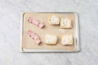 Faire les roulés au fromage