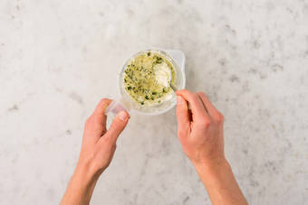 Für den Frischkäse