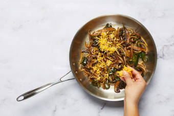 Add Cheese & Warm Tortillas