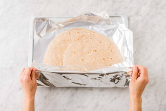 Réchauffer les tortillas