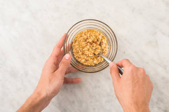 Préparer la vinaigrette