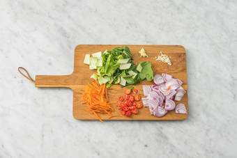 Förbered grönsaker