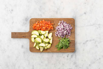 Découper les légumes