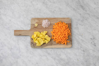 Préparer les légumes