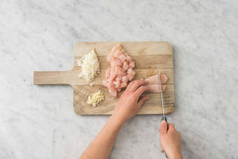 Während der Reis kocht