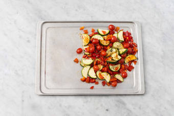 Prep and season veggies