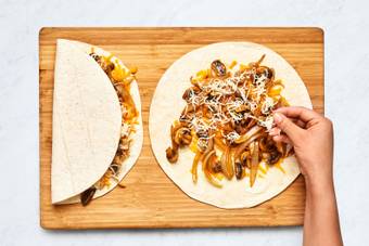 Assemble Tortilla Melts