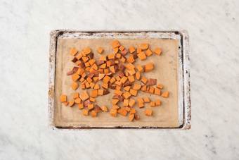 Roast the sweet potato