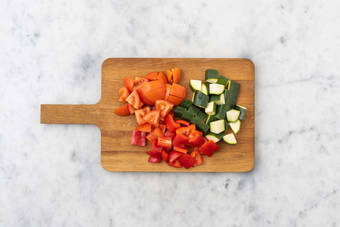 Förbered grönsaker