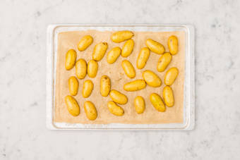 Krieltjes in de oven