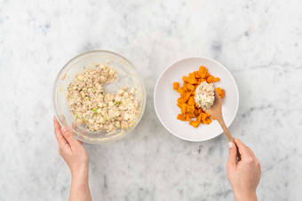 Apprêter les patates douces