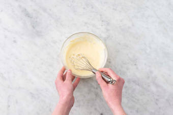 Préparer la tempura de cabillaud