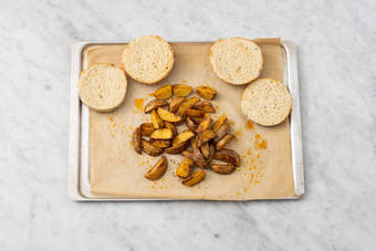 Chauffer les pains burger