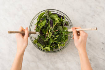 Préparer la vinaigrette