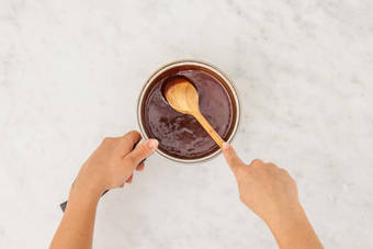 Make blueberry bbq sauce