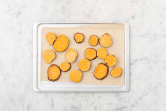 Süßkartoffeln backen