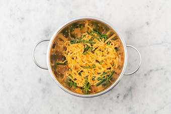 Bohnen & Nudeln kochen