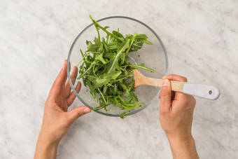 Rucola mengen