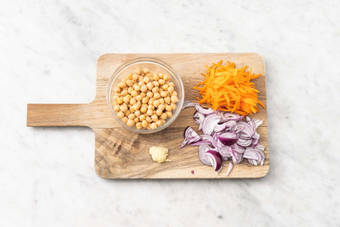 Förbered grönsaker