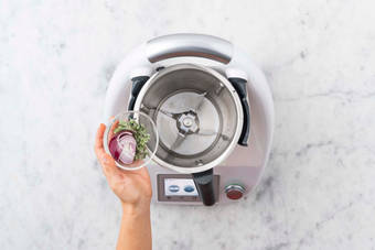 Dip zubereiten & dünsten