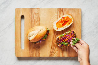 Toast Bread & Build Sandwiches