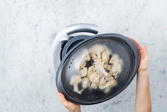 Blumenkohl dampfgaren