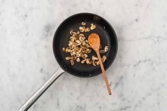 Cook the Mushrooms