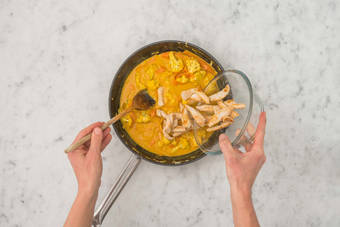 Curry fertig stellen