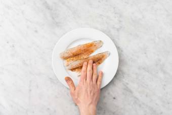 Marinate the Sea Bass