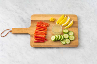 Prep and make dressing