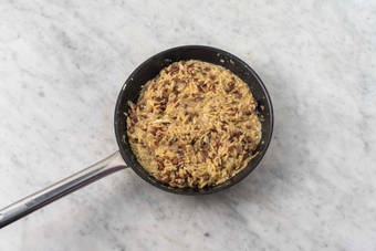 Kaas en ham toevoegen