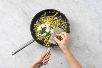 La fondue de poireaux