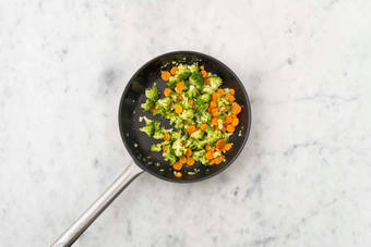 Poêler les légumes