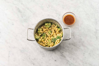 Finish mac and cheese