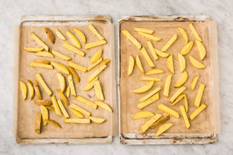 Enfourner les frites