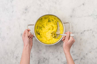 Assemble shepherd's pie